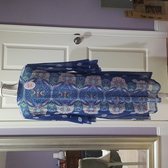 Harlow & Rose V neckline ,Ruffles sleeves  Tulle dress Size XL - Picture 5 of 12